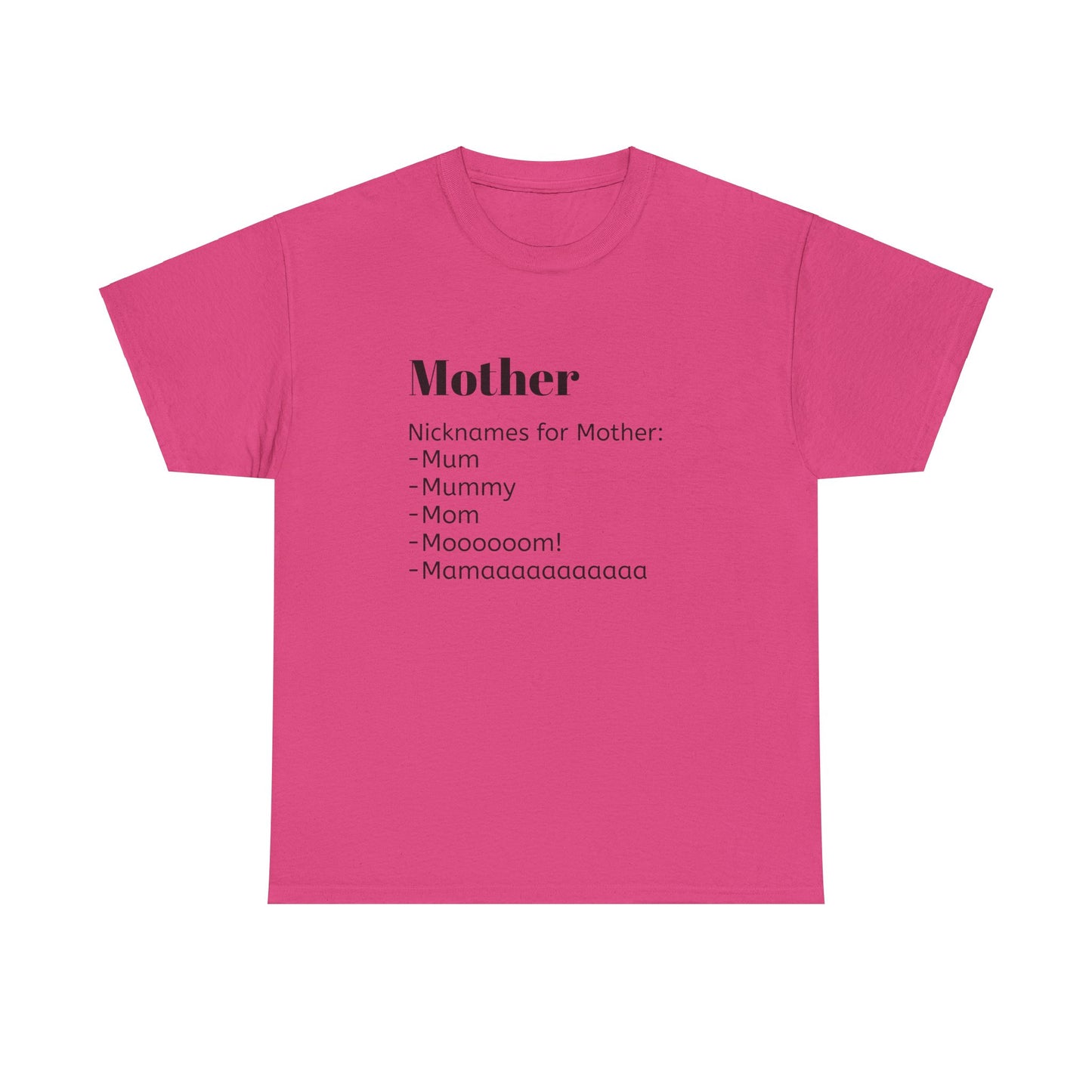 Definition of Mother - Unisex Heavy Cotton Tee
